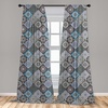 image:imageAmbesonne Animal Print Window Curtains Savannah Pattern Cheetah Skin Print Fauna Theme in Neutral Colors Print Lightweight Decor 2Panel Set with Rod Pocket Pair of  28 x 63 Beige and BrownBlue Black