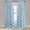 image:imageAmbesonne Animal Print Window Curtains Savannah Pattern Cheetah Skin Print Fauna Theme in Neutral Colors Print Lightweight Decor 2Panel Set with Rod Pocket Pair of  28 x 63 Beige and BrownBlue Navy