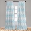 image:imageAmbesonne Animal Print Window Curtains Savannah Pattern Cheetah Skin Print Fauna Theme in Neutral Colors Print Lightweight Decor 2Panel Set with Rod Pocket Pair of  28 x 63 Beige and BrownSky Blue Pale Grey