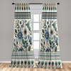 image:imageAmbesonne Animal Print Window Curtains Savannah Pattern Cheetah Skin Print Fauna Theme in Neutral Colors Print Lightweight Decor 2Panel Set with Rod Pocket Pair of  28 x 63 Beige and BrownEggshell Laurel Green