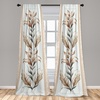 image:imageAmbesonne Animal Print Window Curtains Savannah Pattern Cheetah Skin Print Fauna Theme in Neutral Colors Print Lightweight Decor 2Panel Set with Rod Pocket Pair of  28 x 63 Beige and BrownEcru Pale Brown Green