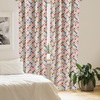 image:imageAmbesonne Animal Print Window Curtains Savannah Pattern Cheetah Skin Print Fauna Theme in Neutral Colors Print Lightweight Decor 2Panel Set with Rod Pocket Pair of  28 x 63 Beige and BrownTeal Coral