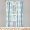 image:imageAmbesonne Animal Print Window Curtains Savannah Pattern Cheetah Skin Print Fauna Theme in Neutral Colors Print Lightweight Decor 2Panel Set with Rod Pocket Pair of  28 x 63 Beige and BrownSky Blue Pale Grey