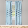 image:imageAmbesonne Animal Print Window Curtains Savannah Pattern Cheetah Skin Print Fauna Theme in Neutral Colors Print Lightweight Decor 2Panel Set with Rod Pocket Pair of  28 x 63 Beige and BrownBlue Navy