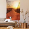 image:imageAmbesonne Desert Tapestry Footprints on Sand Dunes at Sunrise Hot Dubai Landscape Travel Destination Wide Wall Hanging for Bedroom Living Room Dorm 60 X 40 Dark Orange YellowDark Orange Yellow