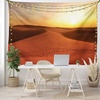 image:imageAmbesonne Desert Tapestry Footprints on Sand Dunes at Sunrise Hot Dubai Landscape Travel Destination Wide Wall Hanging for Bedroom Living Room Dorm 60 X 40 Dark Orange YellowYellow Orange