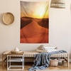 image:imageAmbesonne Desert Tapestry Footprints on Sand Dunes at Sunrise Hot Dubai Landscape Travel Destination Wide Wall Hanging for Bedroom Living Room Dorm 60 X 40 Dark Orange YellowDark Orange Yellow
