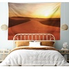 image:imageAmbesonne Desert Tapestry Footprints on Sand Dunes at Sunrise Hot Dubai Landscape Travel Destination Wide Wall Hanging for Bedroom Living Room Dorm 60 X 40 Dark Orange YellowYellow Orange