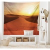 image:imageAmbesonne Desert Tapestry Footprints on Sand Dunes at Sunrise Hot Dubai Landscape Travel Destination Wide Wall Hanging for Bedroom Living Room Dorm 60 X 40 Dark Orange YellowYellow Orange