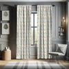 image:imageAmbesonne Floral Curtains Exquisite Floral Inspired Vibrant Toned Branch Blush Baroque Curls Image Window Treatments 2 Panel Set for Living Room Bedroom Pair of  28 x 95 Maroon RoseWhite Teal