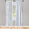image:imageAmbesonne Floral Curtains Exquisite Floral Inspired Vibrant Toned Branch Blush Baroque Curls Image Window Treatments 2 Panel Set for Living Room Bedroom Pair of  28 x 95 Maroon RoseLavender Green
