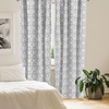 image:imageAmbesonne Floral Curtains Exquisite Floral Inspired Vibrant Toned Branch Blush Baroque Curls Image Window Treatments 2 Panel Set for Living Room Bedroom Pair of  28 x 95 Maroon RoseTaupe Pale