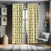 image:imageAmbesonne Floral Curtains Exquisite Floral Inspired Vibrant Toned Branch Blush Baroque Curls Image Window Treatments 2 Panel Set for Living Room Bedroom Pair of  28 x 95 Maroon RoseYellow Black