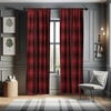 image:imageAmbesonne Floral Curtains Exquisite Floral Inspired Vibrant Toned Branch Blush Baroque Curls Image Window Treatments 2 Panel Set for Living Room Bedroom Pair of  28 x 95 Maroon RoseVermilion Black