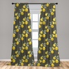 image:imageAmbesonne Floral Curtains Exquisite Floral Inspired Vibrant Toned Branch Blush Baroque Curls Image Window Treatments 2 Panel Set for Living Room Bedroom Pair of  28 x 95 Maroon RoseGreen Olive