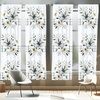image:imageAmbesonne Floral Window Curtains Minimalist Design Cozy Neutral Farmhouse Plaid with Leaves and Flowers Lightweight Decorative 2Panel Set amp Rod Pocket Pair of  28 x 95 Sage Green Blue YellowSage Green Blue Yellow