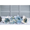 image:imageAmbesonne Marble Print Throw Pillow Cushion Case Pack of 4 Contemporary Greyscale Hazy Hues and Neutral Stone Like Motifs Print Modern Accent DoubleSided Digital Printing 20 Beige Pale Sky Blue