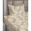 image:imageAmbesonne Meadow Vibes Sheet Set Line Art Neutral Colors Boho Pampas Design on Geometric Back Print Fitted and Flat Sheet with Pillowcase Bedding Accent 3 Piece Set Twin Pale Salmon Off White
