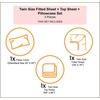 image:imageAmbesonne Meadow Vibes Sheet Set Line Art Neutral Colors Boho Pampas Design on Geometric Back Print Fitted and Flat Sheet with Pillowcase Bedding Accent 3 Piece Set Twin Pale Salmon Off White