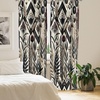 image:imageAmbesonne Neutral Window Curtains Pack of 2 Cartoonish Bears Nordic Scandi Themed Leaves Botanical Hearts Minimal Tones Lightweight Set with Rod Pocket 4 Panels of  28 x 95 Grey Tan and IvoryEggshell Ruby Dark Grey