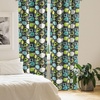 image:imageAmbesonne Neutral Window Curtains Pack of 2 Cartoonish Bears Nordic Scandi Themed Leaves Botanical Hearts Minimal Tones Lightweight Set with Rod Pocket 4 Panels of  28 x 95 Grey Tan and IvoryBlack Green