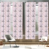image:imageAmbesonne Neutral Window Curtains Pack of 2 Cartoonish Bears Nordic Scandi Themed Leaves Botanical Hearts Minimal Tones Lightweight Set with Rod Pocket 4 Panels of  28 x 95 Grey Tan and IvoryPastel Pink