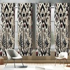 image:imageAmbesonne Neutral Window Curtains Pack of 2 Cartoonish Bears Nordic Scandi Themed Leaves Botanical Hearts Minimal Tones Lightweight Set with Rod Pocket 4 Panels of  28 x 95 Grey Tan and IvoryEggshell Ruby Dark Grey