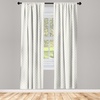 image:imageAmbesonne Neutral Window Curtains Pack of 2 Cartoonish Bears Nordic Scandi Themed Leaves Botanical Hearts Minimal Tones Lightweight Set with Rod Pocket 4 Panels of  28 x 95 Grey Tan and IvoryEggshell White