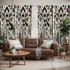image:imageAmbesonne Neutral Window Curtains Pack of 2 Cartoonish Bears Nordic Scandi Themed Leaves Botanical Hearts Minimal Tones Lightweight Set with Rod Pocket 4 Panels of  28 x 95 Grey Tan and IvoryEggshell Ruby Dark Grey