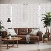 image:imageAmbesonne Neutral Window Curtains Pack of 2 Cartoonish Bears Nordic Scandi Themed Leaves Botanical Hearts Minimal Tones Lightweight Set with Rod Pocket 4 Panels of  28 x 95 Grey Tan and IvoryPastel Purple