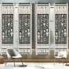 image:imageAmbesonne Neutral Window Curtains Pack of 2 Cartoonish Bears Nordic Scandi Themed Leaves Botanical Hearts Minimal Tones Lightweight Set with Rod Pocket 4 Panels of  28 x 95 Grey Tan and IvoryGrey Tan and Ivory