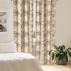 image:imageAmbesonne Neutral Window Curtains Pack of 2 Cartoonish Bears Nordic Scandi Themed Leaves Botanical Hearts Minimal Tones Lightweight Set with Rod Pocket 4 Panels of  28 x 95 Grey Tan and IvoryBlack Pink