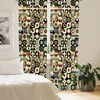 image:imageAmbesonne Neutral Window Curtains Pack of 2 Cartoonish Bears Nordic Scandi Themed Leaves Botanical Hearts Minimal Tones Lightweight Set with Rod Pocket 4 Panels of  28 x 95 Grey Tan and IvoryLaurel Green Amber Black