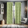 image:imageAmbesonne Neutral Window Curtains Pack of 2 Cartoonish Bears Nordic Scandi Themed Leaves Botanical Hearts Minimal Tones Lightweight Set with Rod Pocket 4 Panels of  28 x 95 Grey Tan and IvorySoft Green