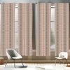 image:imageAmbesonne Paisley Curtains Delicate Bohemian Leafy Motives on Stripes in Neutral Muted Colors Window Treatments 2 Panel Set for Living Room Bedroom Pair of  28 x 63 Warm Taupe Ivory and SepiaBrown Coral