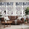 image:imageAmbesonne Paisley Curtains Delicate Bohemian Leafy Motives on Stripes in Neutral Muted Colors Window Treatments 2 Panel Set for Living Room Bedroom Pair of  28 x 63 Warm Taupe Ivory and SepiaCeil Blue Laurel Green