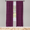 image:imageAmbesonne Paisley Curtains Delicate Bohemian Leafy Motives on Stripes in Neutral Muted Colors Window Treatments 2 Panel Set for Living Room Bedroom Pair of  28 x 63 Warm Taupe Ivory and SepiaBrown Magenta
