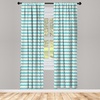 image:imageAmbesonne Paisley Curtains Delicate Bohemian Leafy Motives on Stripes in Neutral Muted Colors Window Treatments 2 Panel Set for Living Room Bedroom Pair of  28 x 63 Warm Taupe Ivory and SepiaCream Teal