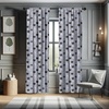 image:imageAmbesonne Paisley Curtains Delicate Bohemian Leafy Motives on Stripes in Neutral Muted Colors Window Treatments 2 Panel Set for Living Room Bedroom Pair of  28 x 63 Warm Taupe Ivory and SepiaPurple Grey