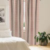 image:imageAmbesonne Paisley Curtains Delicate Bohemian Leafy Motives on Stripes in Neutral Muted Colors Window Treatments 2 Panel Set for Living Room Bedroom Pair of  28 x 63 Warm Taupe Ivory and SepiaBrown Coral
