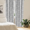 image:imageAmbesonne Paisley Curtains Delicate Bohemian Leafy Motives on Stripes in Neutral Muted Colors Window Treatments 2 Panel Set for Living Room Bedroom Pair of  28 x 63 Warm Taupe Ivory and SepiaWhite and Charcoal