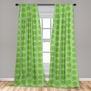 image:imageAmbesonne Paisley Curtains Delicate Bohemian Leafy Motives on Stripes in Neutral Muted Colors Window Treatments 2 Panel Set for Living Room Bedroom Pair of  28 x 63 Warm Taupe Ivory and SepiaGreen