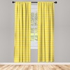 image:imageAmbesonne Paisley Curtains Delicate Bohemian Leafy Motives on Stripes in Neutral Muted Colors Window Treatments 2 Panel Set for Living Room Bedroom Pair of  28 x 63 Warm Taupe Ivory and SepiaMustard Yellow
