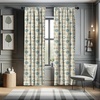 image:imageAmbesonne Paisley Curtains Delicate Bohemian Leafy Motives on Stripes in Neutral Muted Colors Window Treatments 2 Panel Set for Living Room Bedroom Pair of  28 x 63 Warm Taupe Ivory and SepiaBeige Teal