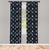 image:imageAmbesonne Paisley Curtains Delicate Bohemian Leafy Motives on Stripes in Neutral Muted Colors Window Treatments 2 Panel Set for Living Room Bedroom Pair of  28 x 63 Warm Taupe Ivory and SepiaMulti Color