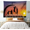 image:imageAmbesonne Retro Tapestry Angel Greek Muse on NeoClassic Pillars Relic Print Antique Neutral Toned Graphic Print Wall Hanging for Bedroom Living Room Dorm Decor 60 X 80 WhiteDark Coral Black Yellow