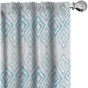 image:imageAmbesonne Animal Print Window Curtains Savannah Pattern Cheetah Skin Print Fauna Theme in Neutral Colors Print Lightweight Decor 2Panel Set with Rod Pocket Pair of  28 x 63 Beige and BrownSky Blue Pale Grey