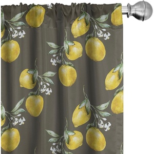 image:imageAmbesonne Floral Curtains Exquisite Floral Inspired Vibrant Toned Branch Blush Baroque Curls Image Window Treatments 2 Panel Set for Living Room Bedroom Pair of  28 x 95 Maroon RoseGreen Olive