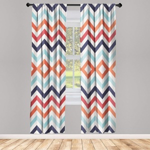 image:imageAmbesonne Floral Window Curtains Minimalist Design Cozy Neutral Farmhouse Plaid with Leaves and Flowers Lightweight Decorative 2Panel Set amp Rod Pocket Pair of  28 x 95 Sage Green Blue YellowOrange and White