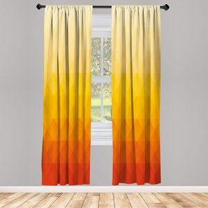 image:imageAmbesonne Floral Window Curtains Minimalist Design Cozy Neutral Farmhouse Plaid with Leaves and Flowers Lightweight Decorative 2Panel Set amp Rod Pocket Pair of  28 x 95 Sage Green Blue YellowRed Vermilion Marigold